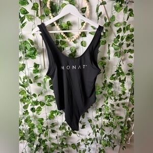 Monat Black Bodysuit